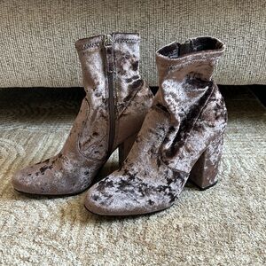 Steve Madden Velvet Booties